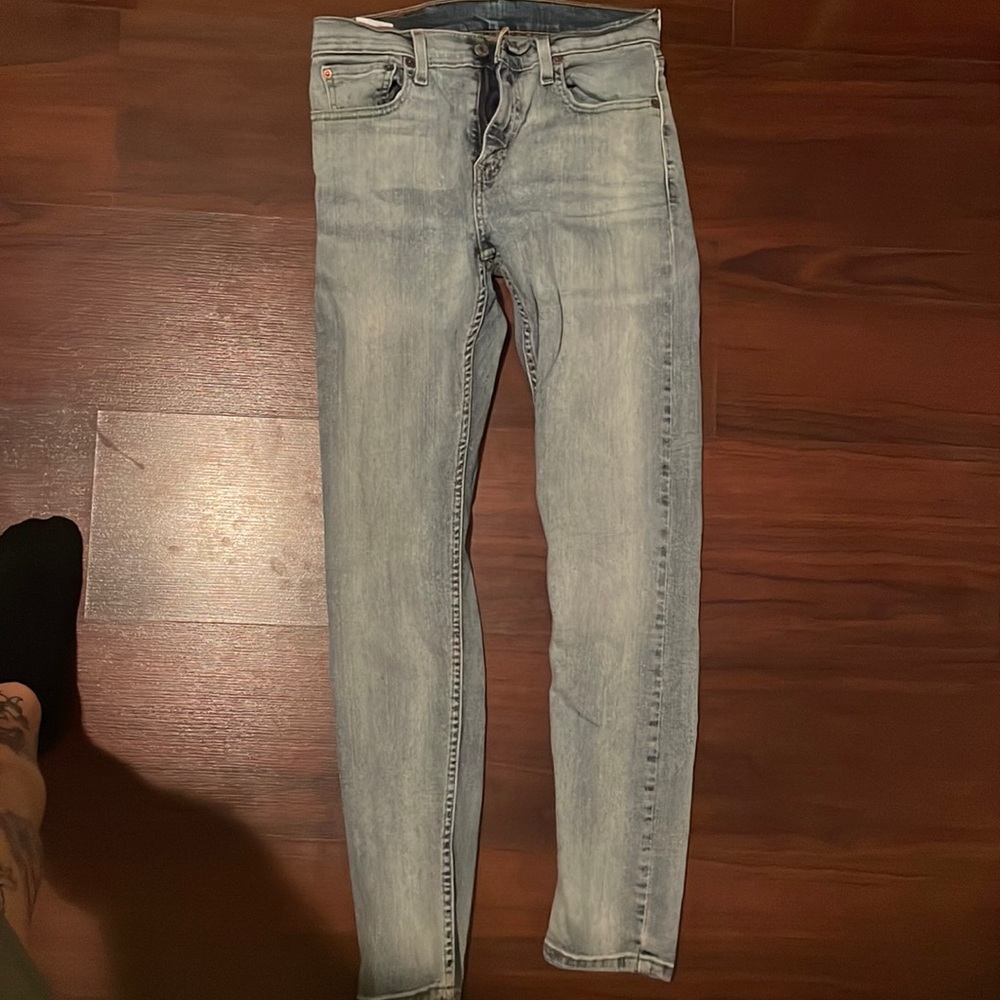 Levi Strauss 512 light blue Jean 28x30